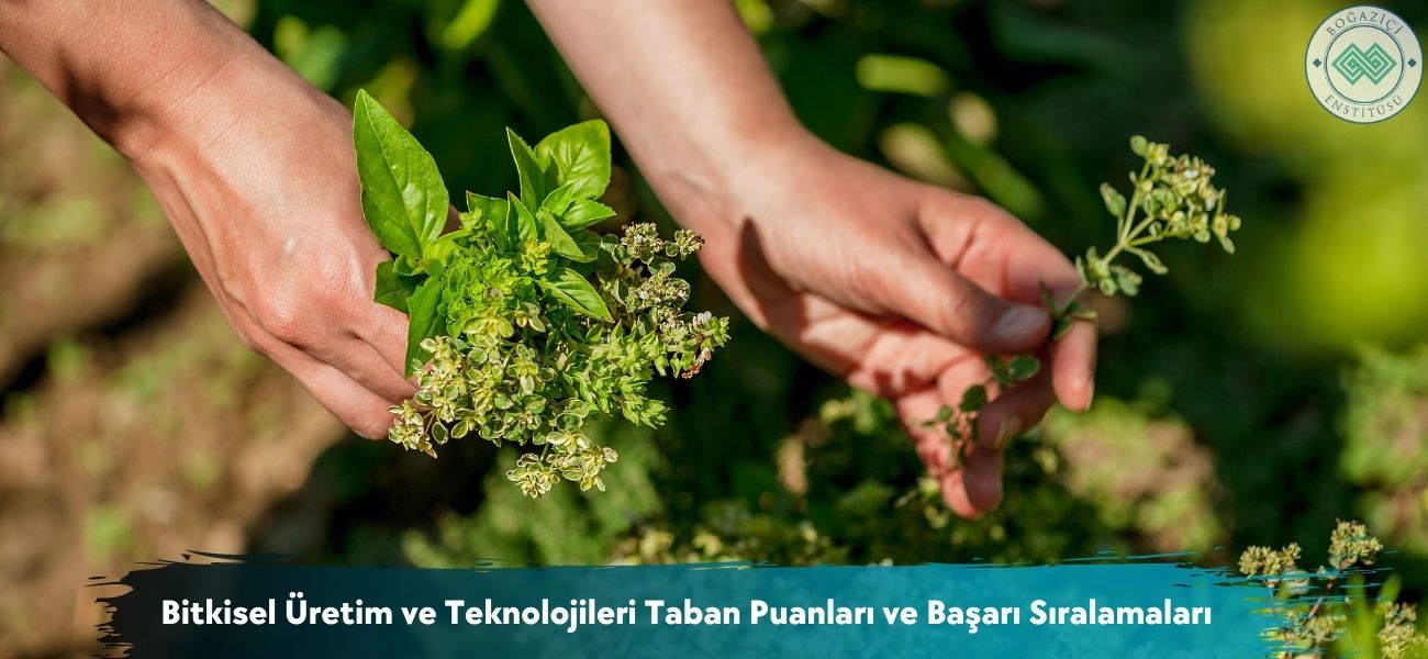 Bitkisel Üretim ve Teknolojileri 2026 Taban Puanları ve Sıralama