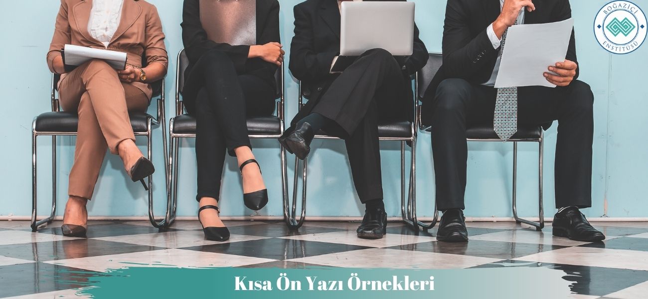 Kısa Ön Yazı Örnekleri