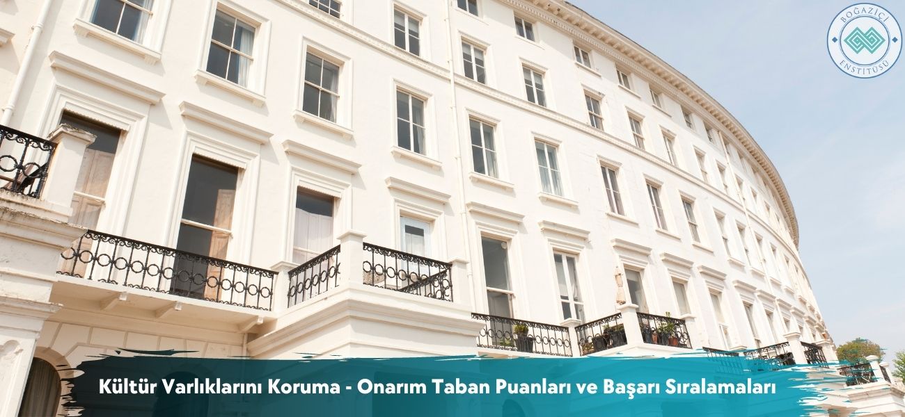 Kültür Varlıklarını Koruma - Onarım 2026 Taban Puanları 
